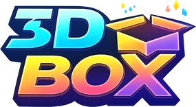 3d box বাংলাদেশের গেমিং লোগো
